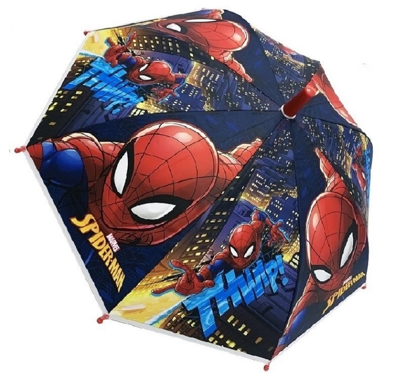 Boys Spiderman Umbrella Children's Marvel Spiderman Umbrella Navy - Online  Character Shop