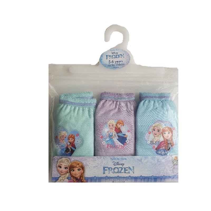 Handcraft  Disney Frozen girls cotton underwear 7 pairs of Frozen