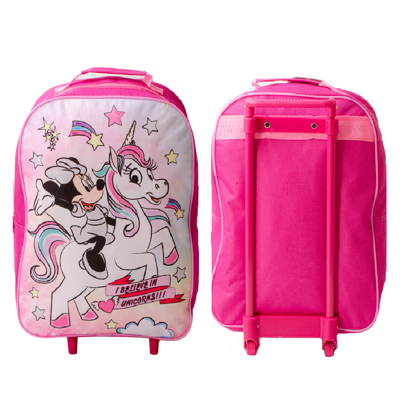 Minnie Mouse Trolley Girls Minnie Mouse Basic Travel Trolley Bag ...