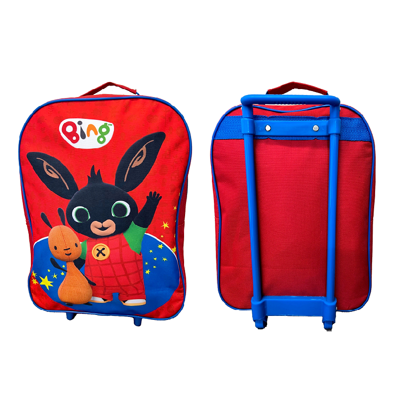 Bing Trolley Kids Bing Basic Travel Trolley Bag With Wheels Red Size 39 ...