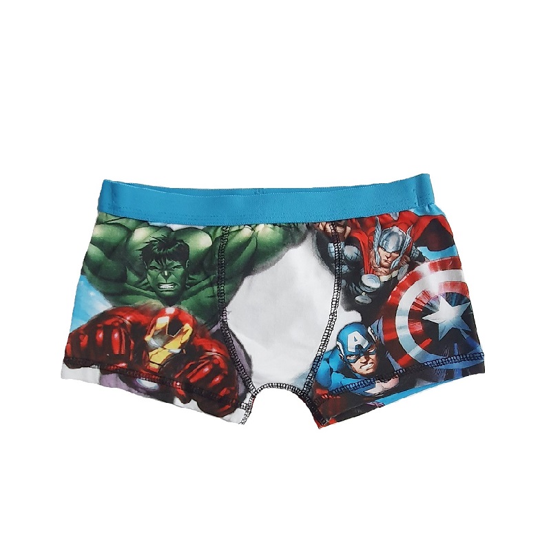 Marvel Boys Spider Man Boxer Briefs Underwear, 4 Pack, Sizes 4-10 